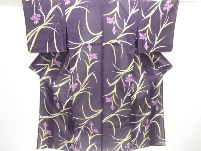 JAPANESE KIMONO / KOMON FOR SUMMER / FLOWERS